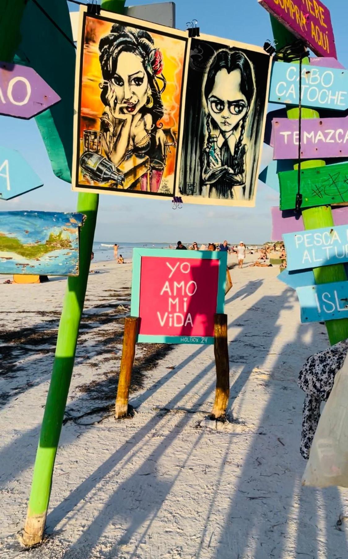 Pachamama Holbox - Hostel & Private Apartments Exteriör bild